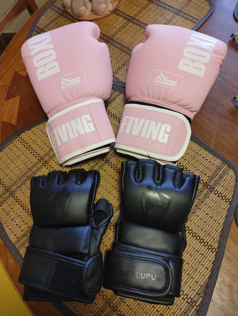 Two Pair Of Women's Boxing Gloves